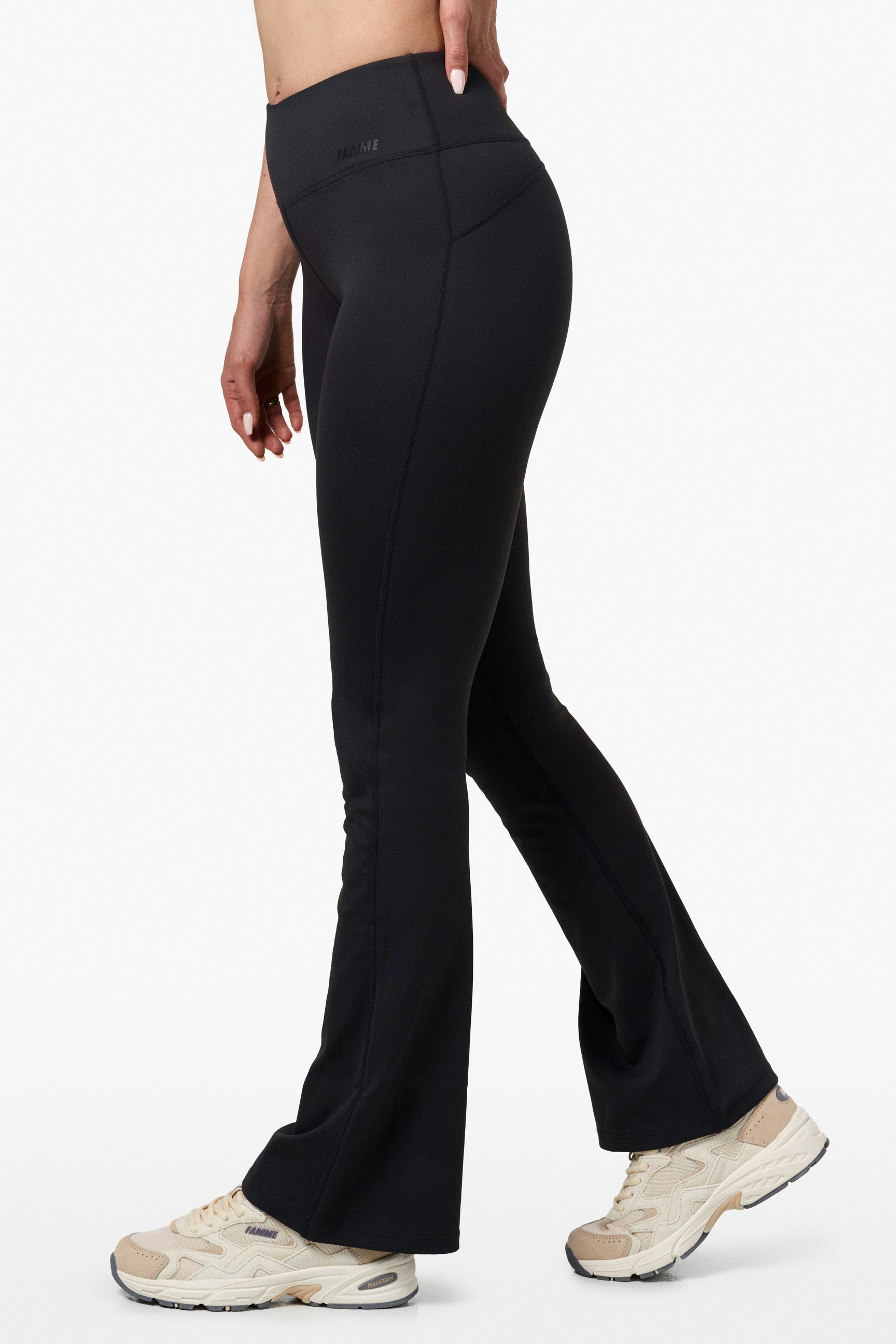 Yoga Bukser for Damer Black Yoga Pants